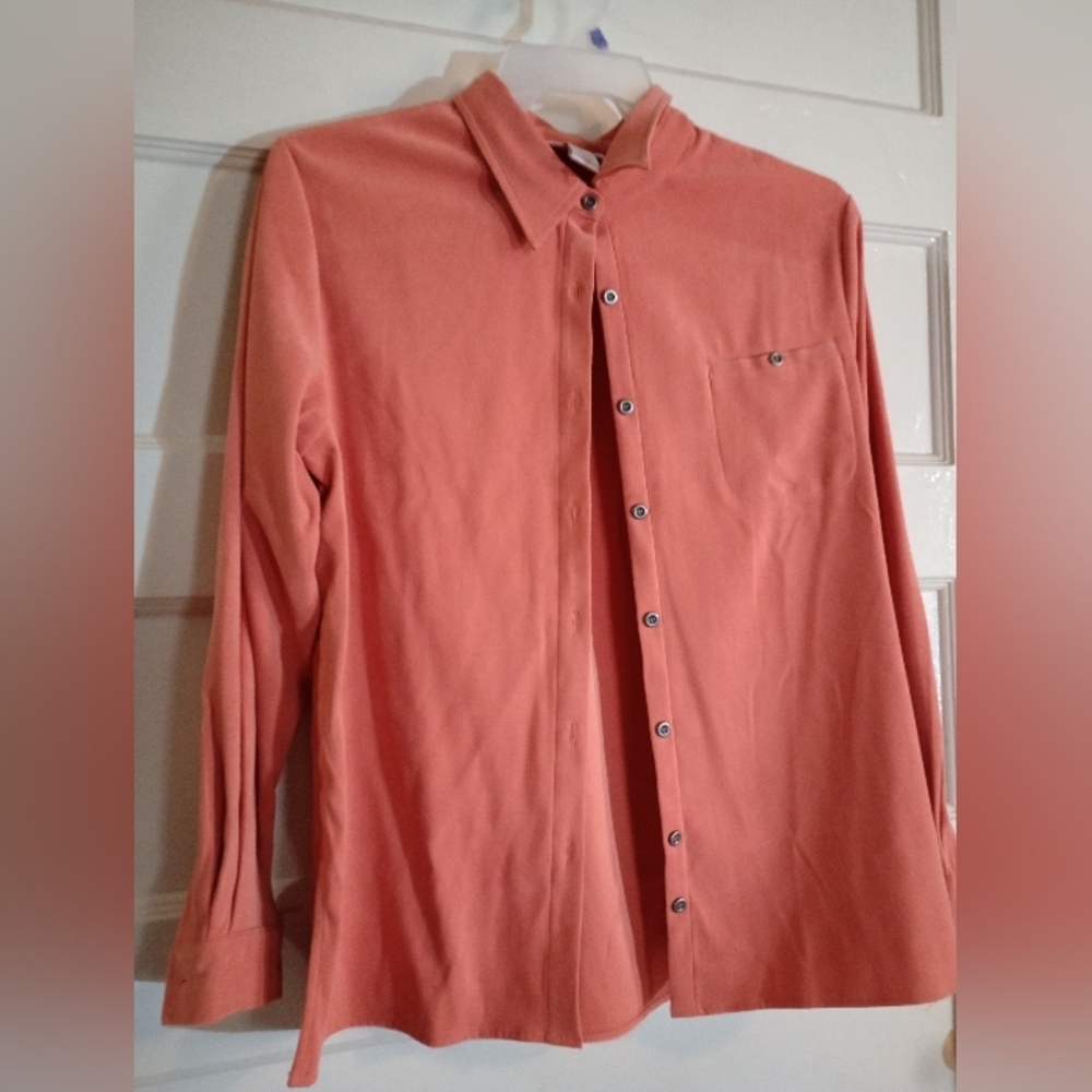 Real comfort 16 women's button down shirt